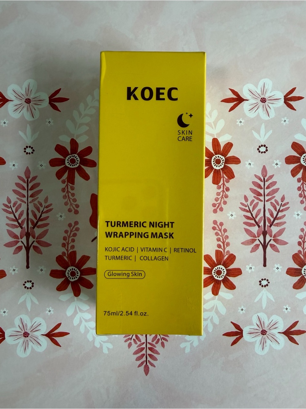 Turmeric Night Wrapping Mask — Yellow